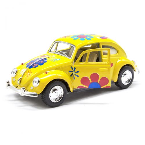 Машинка KINSMART Volkswagen Beetle (желтая) KT5057WF