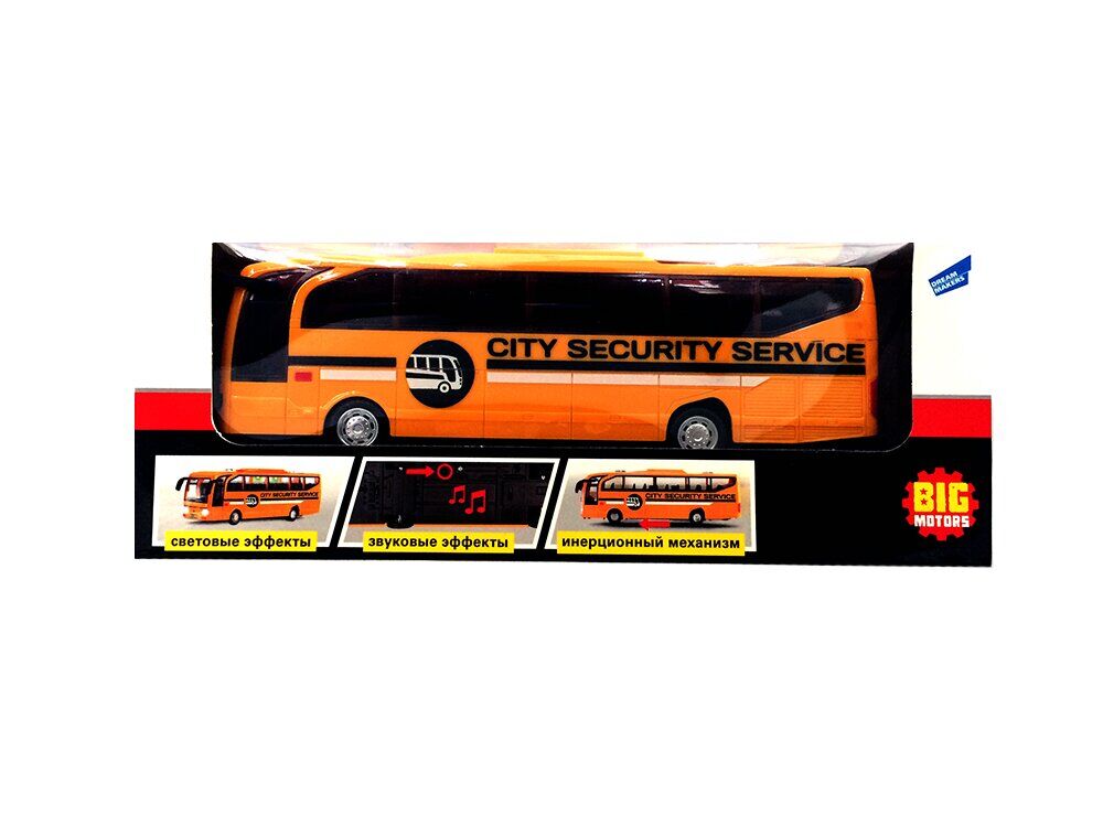 Игрушка Автобус BIG MOTORS желтый (C1911 - 2)