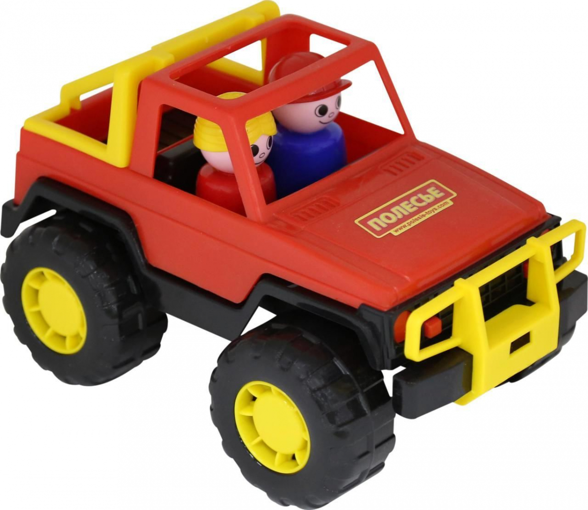 Игрушка Polesie автомобиль джип "Сафари" красный (36643-1)