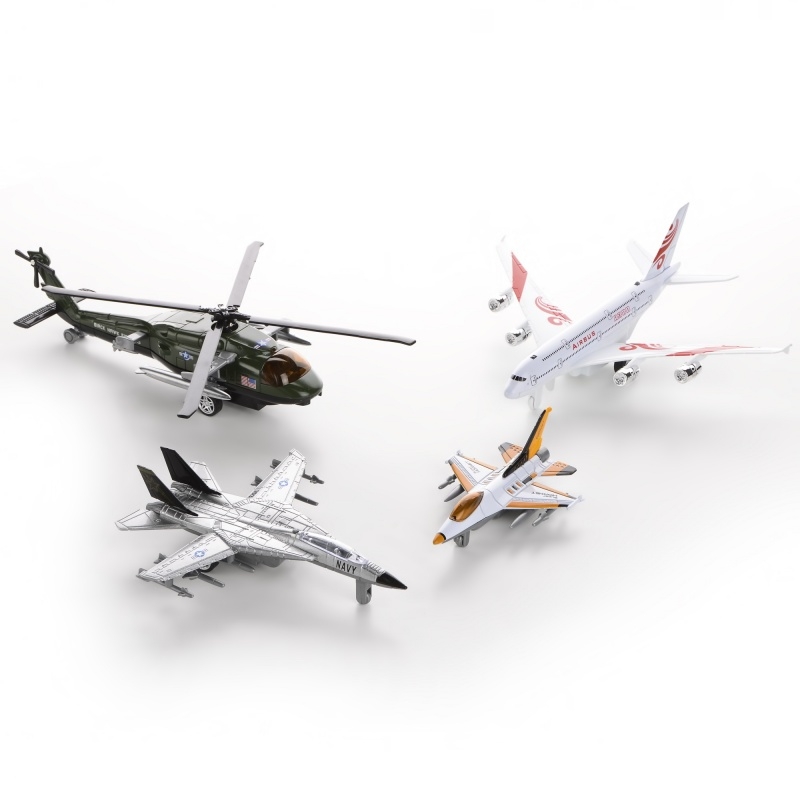 Игровой набор Модельки вертолет и самолеты IM11