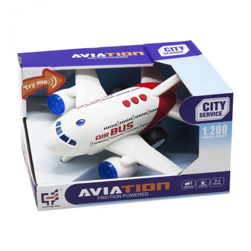 Самолёт "Aviation" со звуковыми и световыми эффектами A1114-3