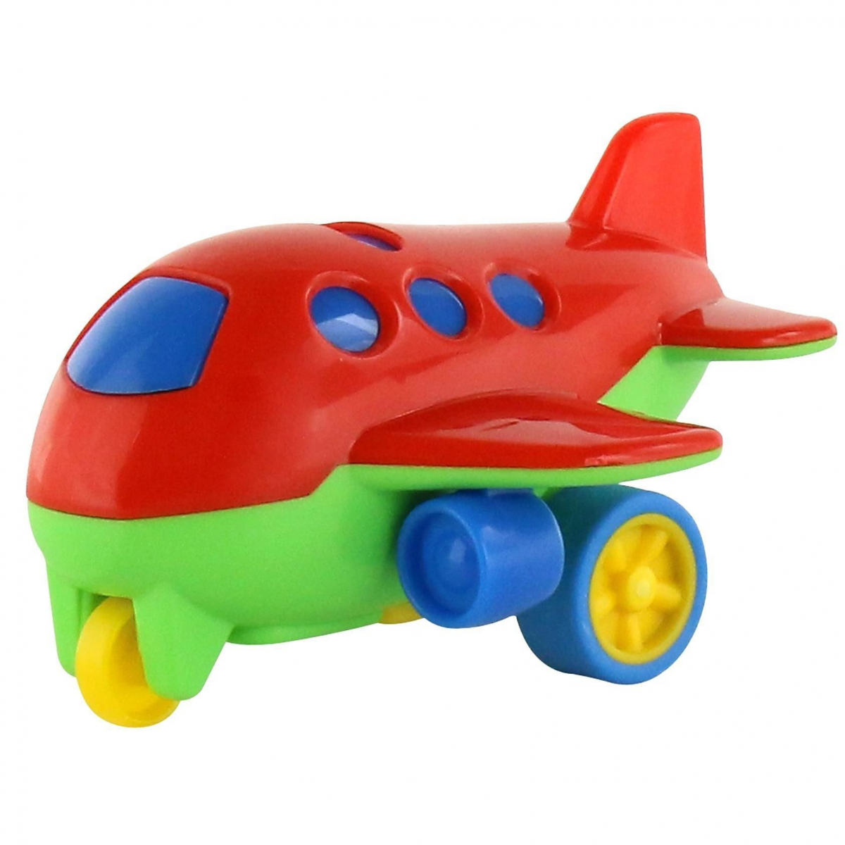 Игрушка Polesie самолётик с инерционным механизмом красный (52612-2)