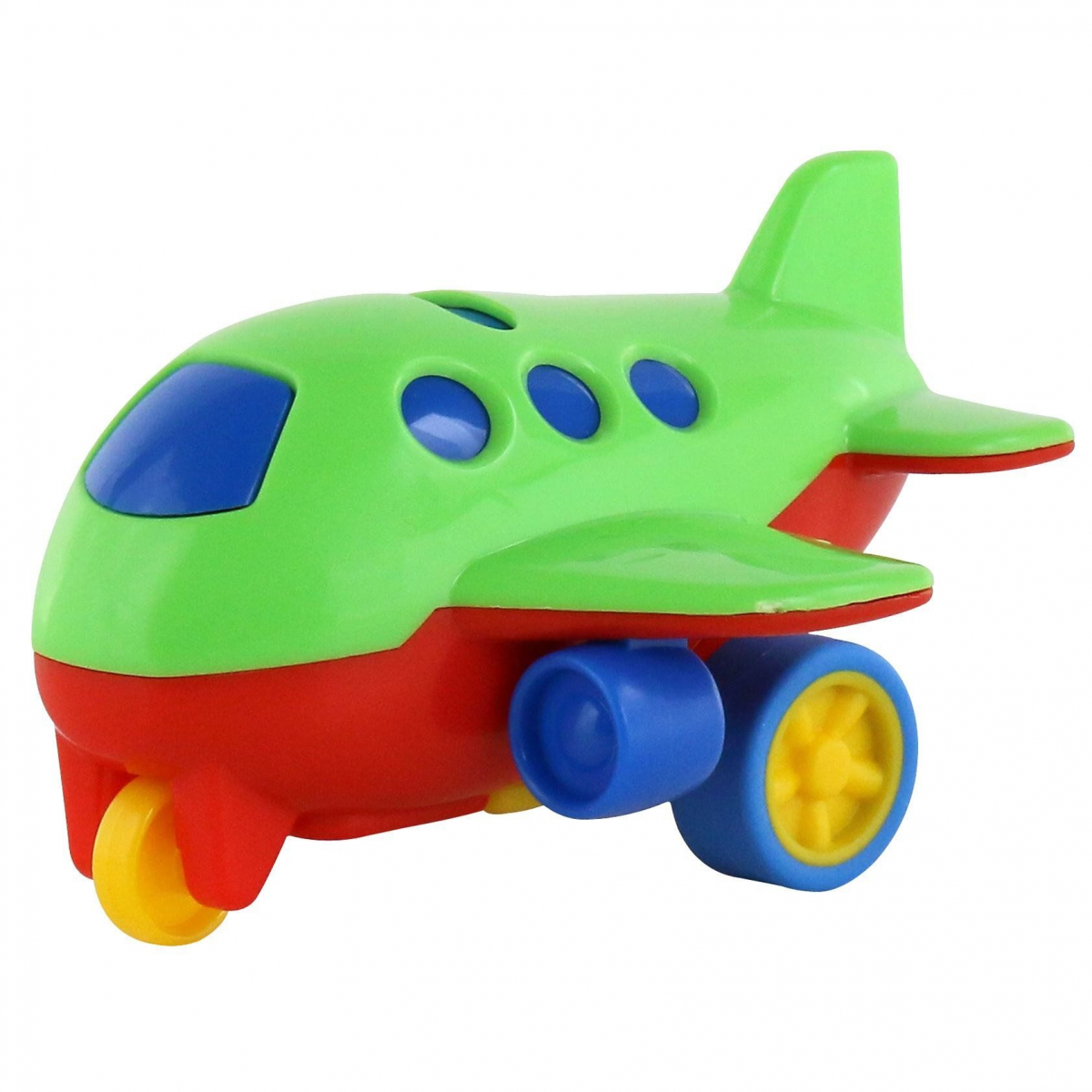 Іграшка Polesie літачок з інерційним механізмом зелений (52612-1)