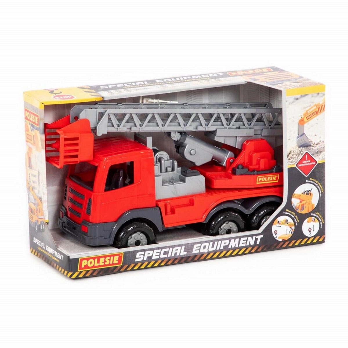 Іграшка Polesie Престиж, автомобіль пожежний, (79718)