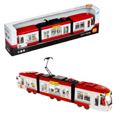 Городской трамвай City Tram (красный) 1258
