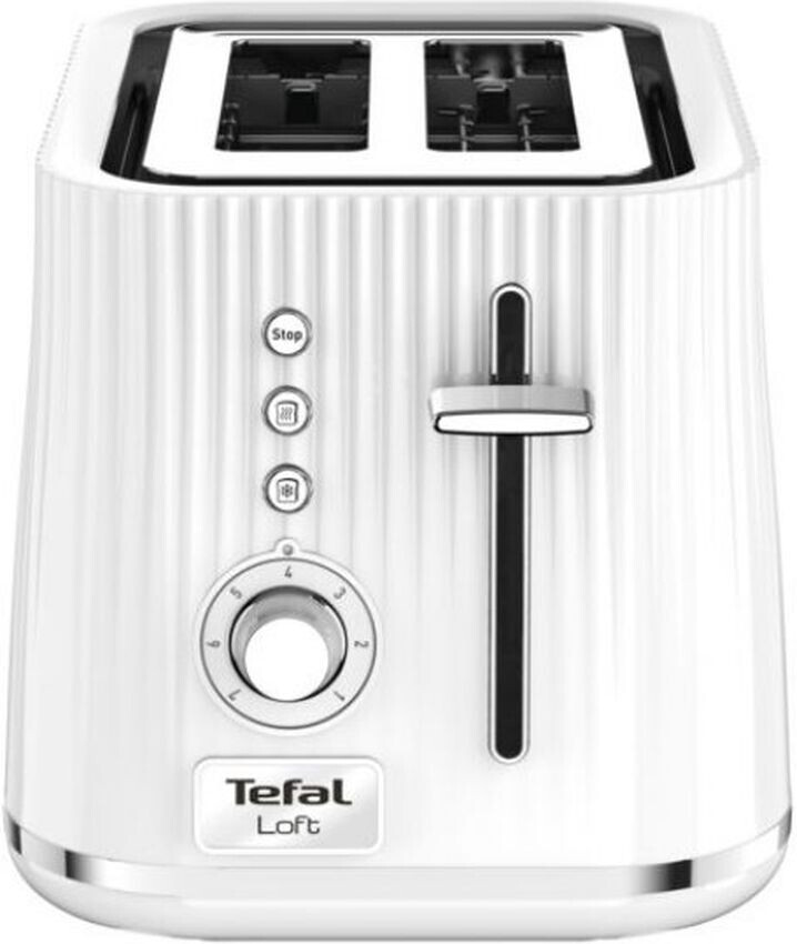 Тостер TEFAL LOFT TT761138, 850 Вт, белый