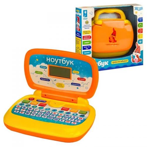 Интерактивная игрушка "Детский ноутбук", укр PL-719-50