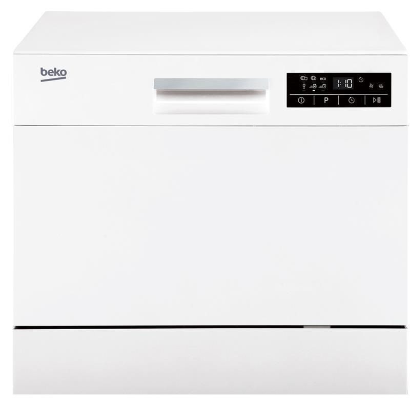 Посудомийна машина компактна Beko DTC36610W -Вх44 см / 6 компл / 6 програм / дисплей / білий