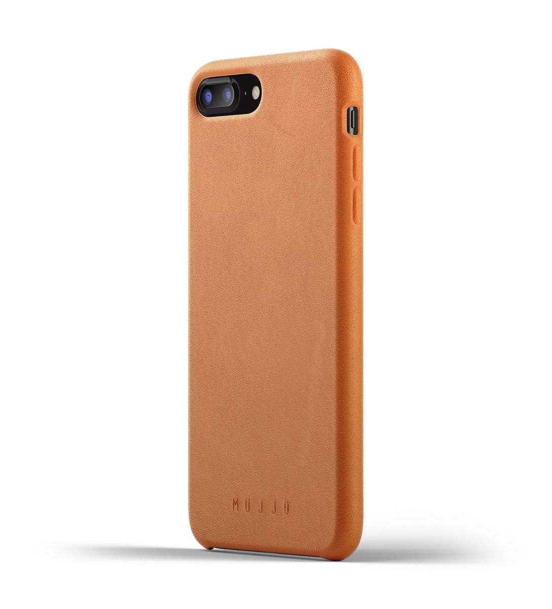 Чехол кожаный MUJJO для iPhone 8 Plus/7 Plus Full Leather, Tan