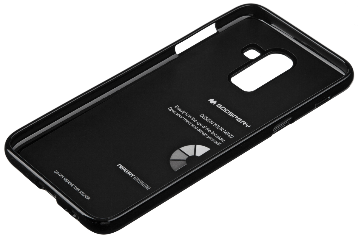 Чехол Goospery для Samsung Galaxy J8 (J810), Jelly Case, BLACK