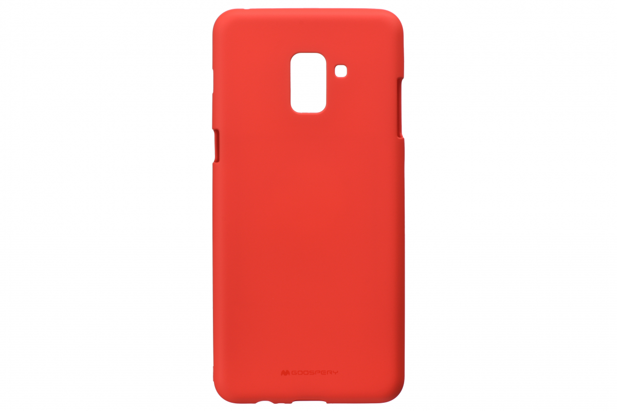 Чехол Goospery для Samsung Galaxy A8+ (A730), SF Jelly, RED