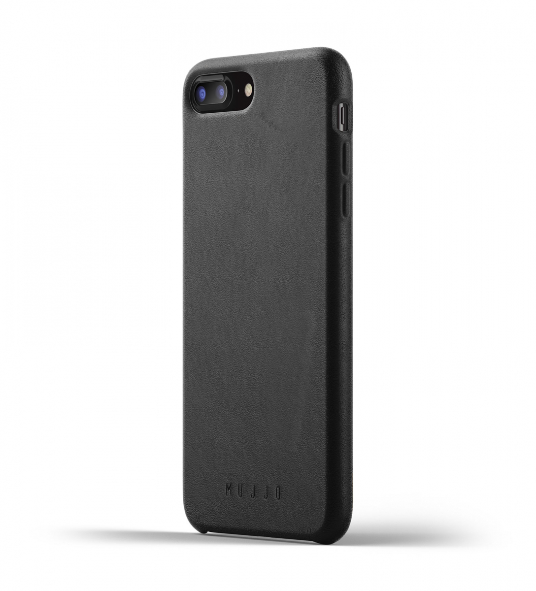 Чехол кожаный MUJJO для iPhone 8 Plus/7 Plus Full Leather, Black
