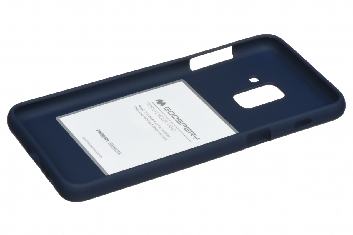 Чехол Goospery для Samsung Galaxy A8 (A530), SF Jelly, MIDNIGHT BLUE