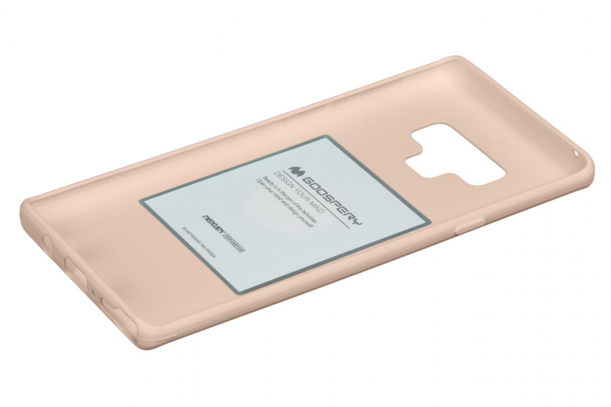 Чехол Goospery для Samsung Galaxy Note 9, SF Jelly, PINK SAND