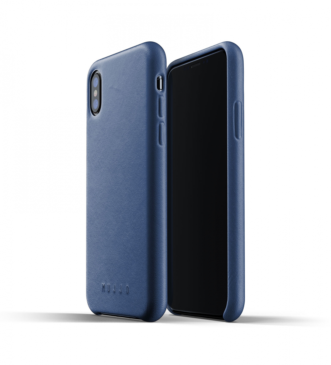 Чохол шкіряний MUJJO для iPhone Xs Full Leather, Blue