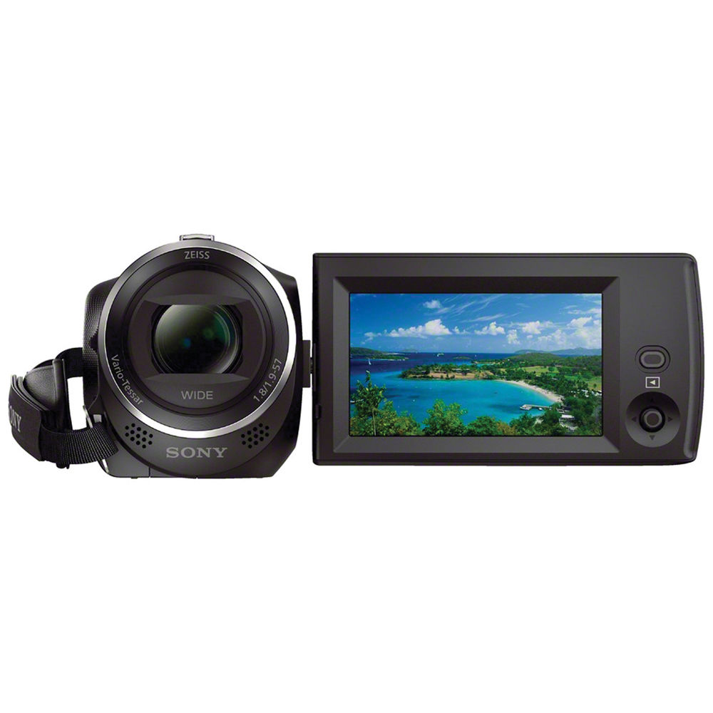 Цифр. видеокамера HDV Flash Sony Handycam HDR-CX405 Black