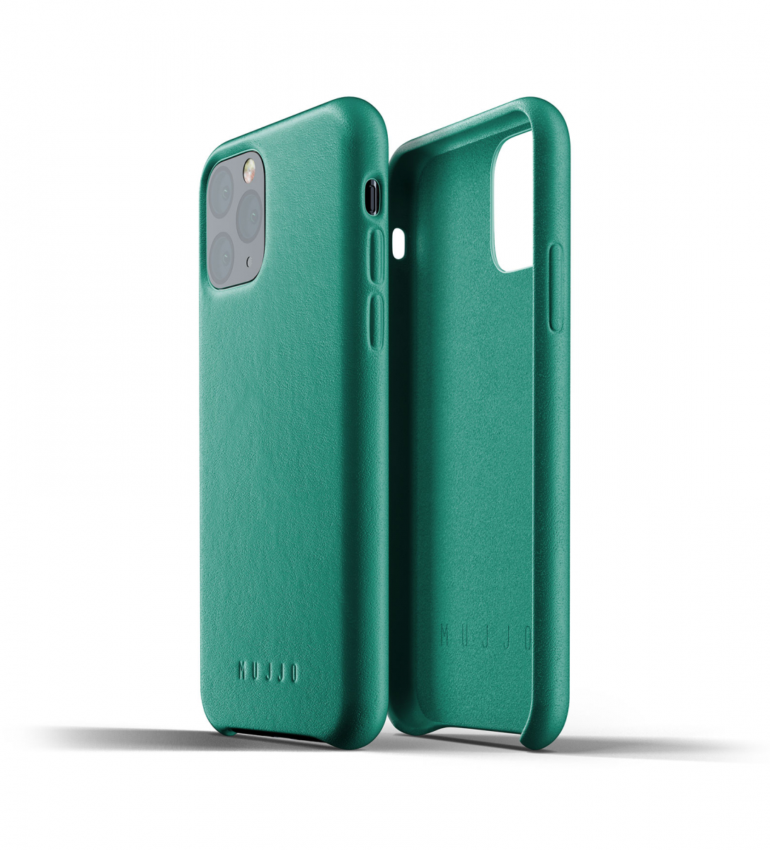 Чехол кожаный MUJJO для iPhone 11 Pro Full Leather, Alpine Green