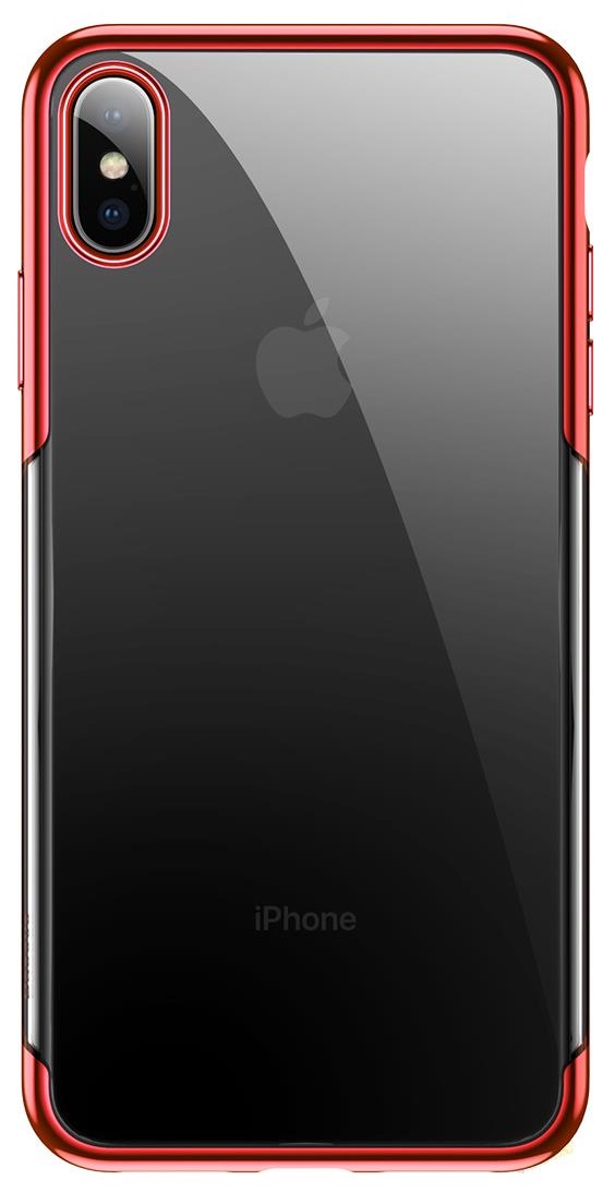 Чохол Baseus для iPhone XS Max Glitter, Red