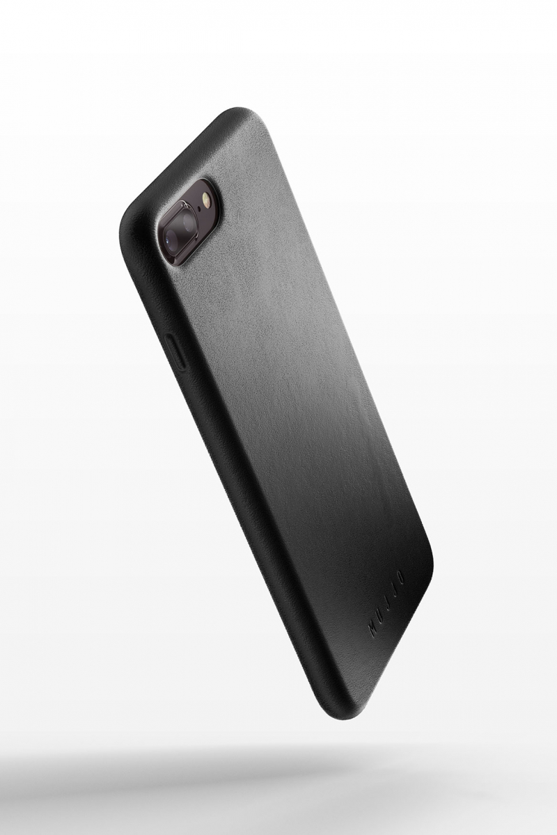 Чохол шкіряний MUJJO для iPhone 8 Plus / 7 Plus Full Leather, Black