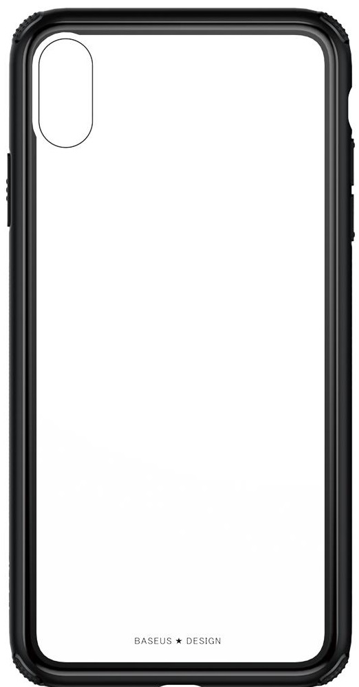 Чехол Baseus для iPhone XS See-through , Black