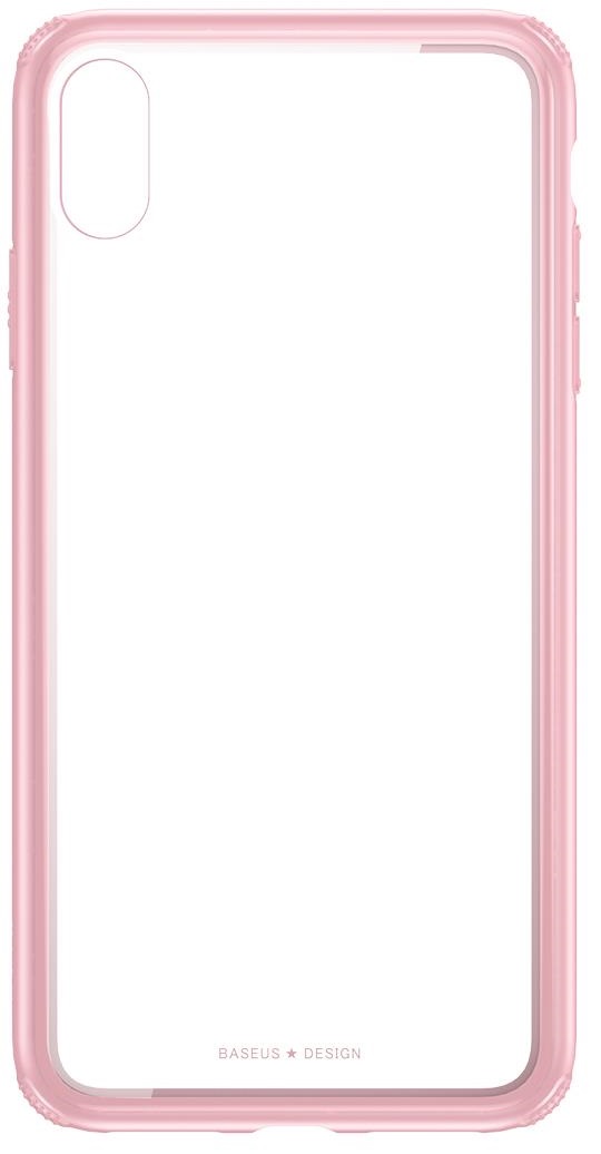Чехол Baseus для iPhone XS See-through , Pink