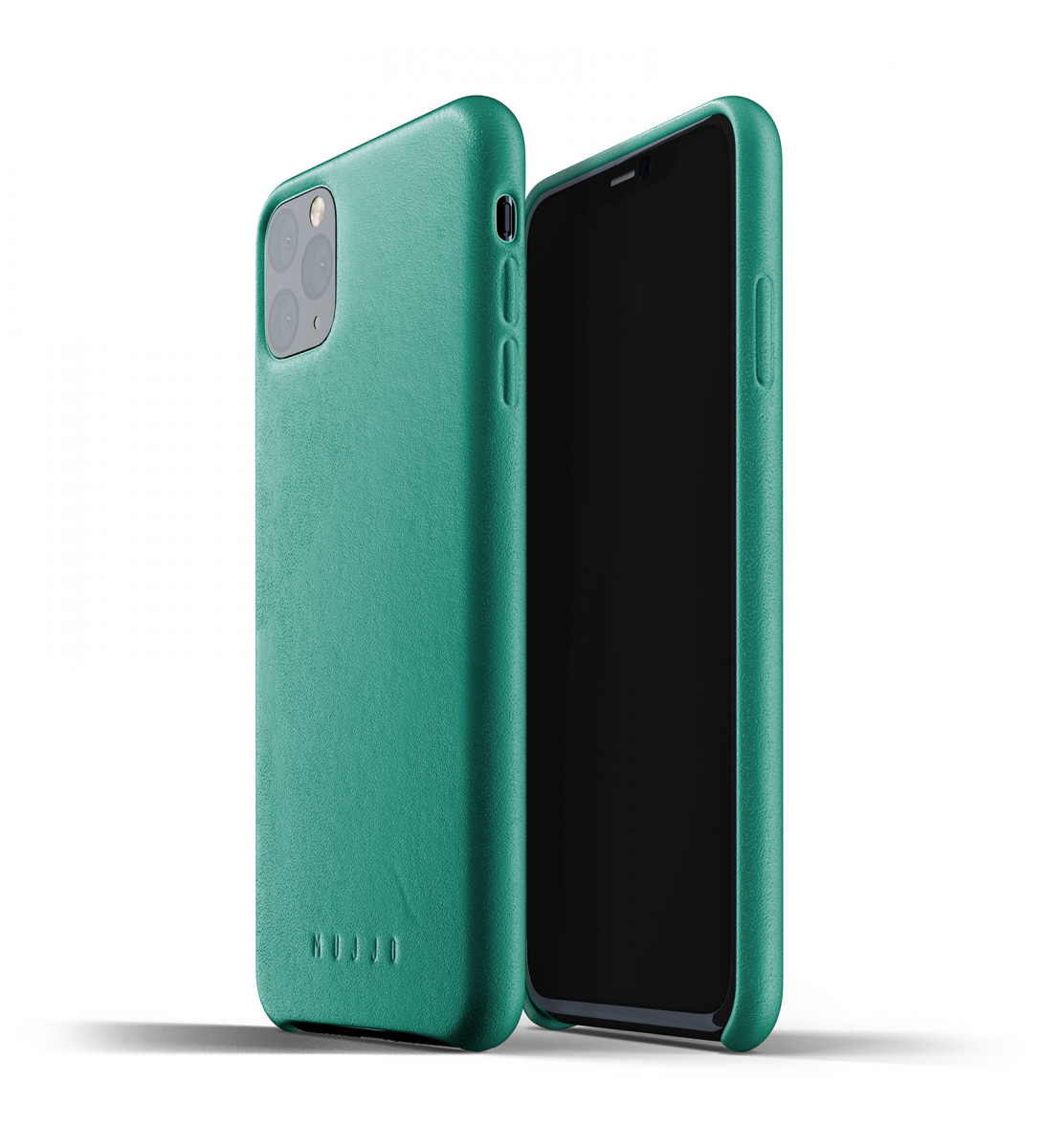 Чехол кожаный MUJJO для iPhone 11 Pro Max Full Leather, Alpine Green