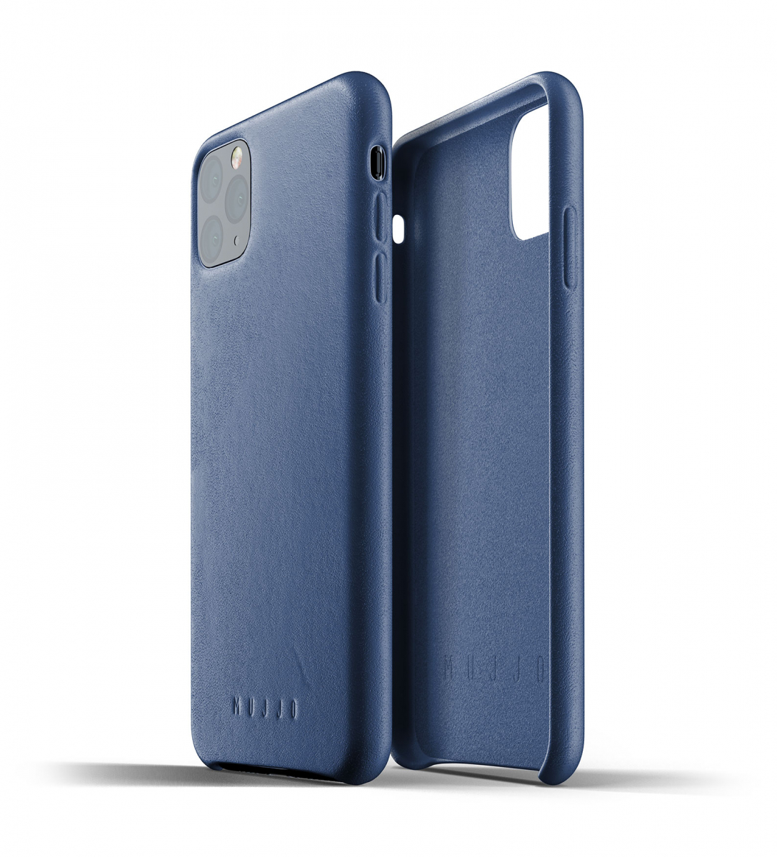 Чохол шкіряний MUJJO для iPhone 11 Pro Max, Full Leather, Monaco Blue