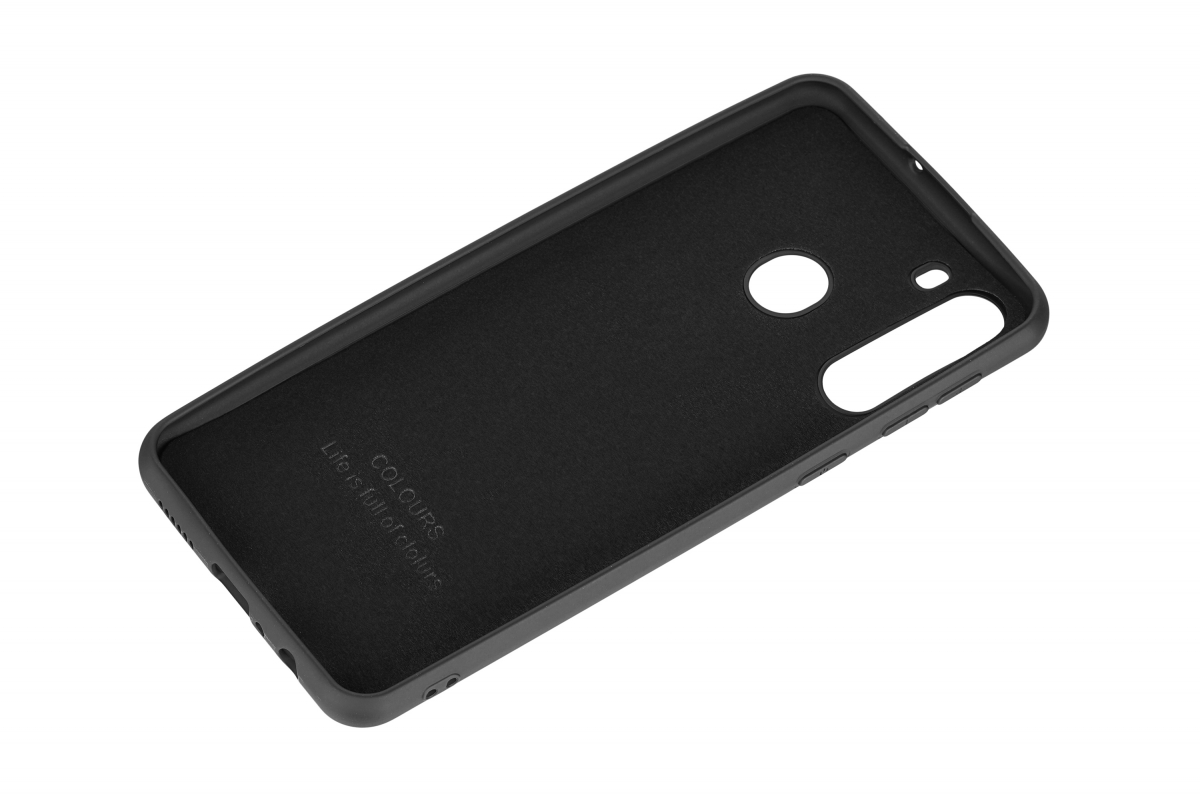 Чехол 2Е Basic для Samsung Galaxy A21, Soft feeling, Black