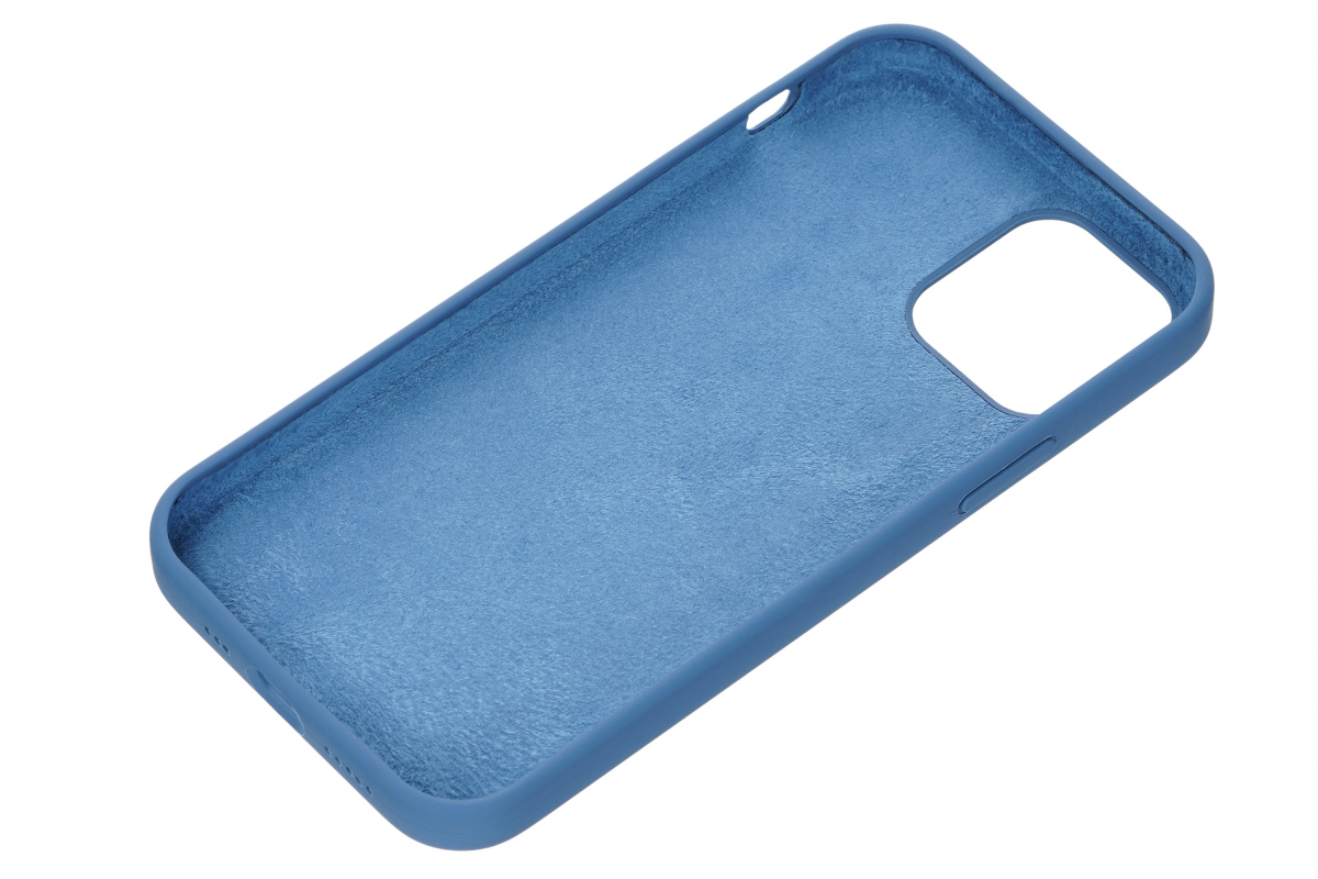 Чехол 2Е для Apple iPhone 12 (6.1"), Liquid Silicone, Cobalt Blue