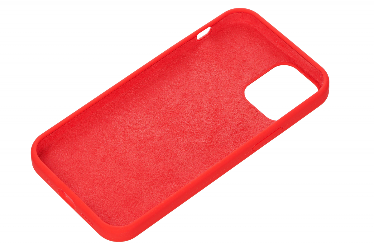 Чехол 2Е для Apple iPhone 12 (5.4"), Liquid Silicone, Red