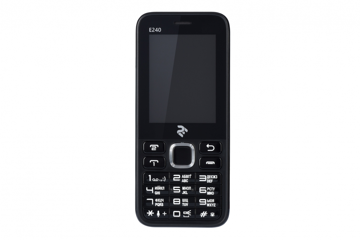 Мобильный телефон 2E E240 DualSim Black