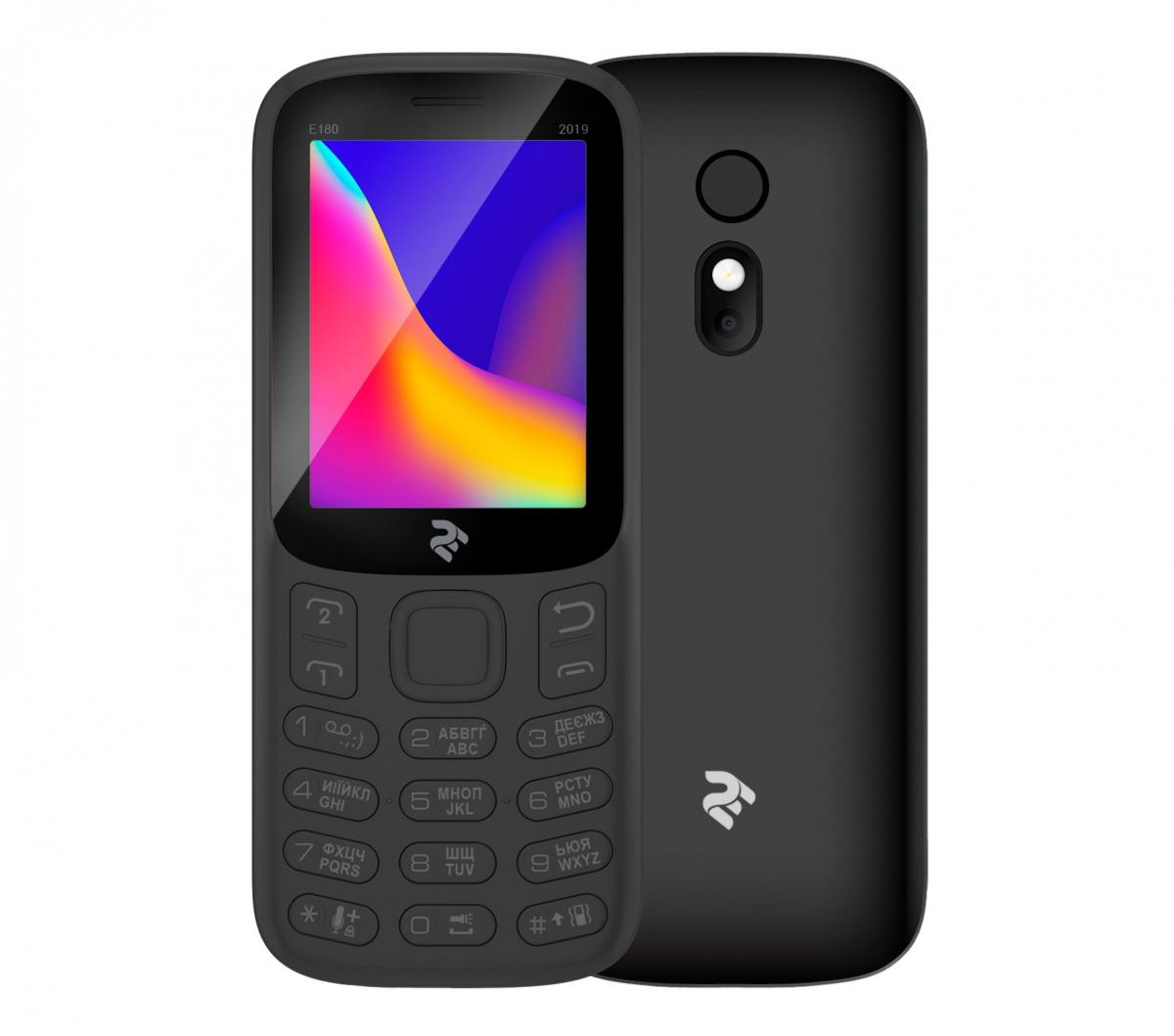 Мобильный телефон 2E E180 2019 DUALSIM Black