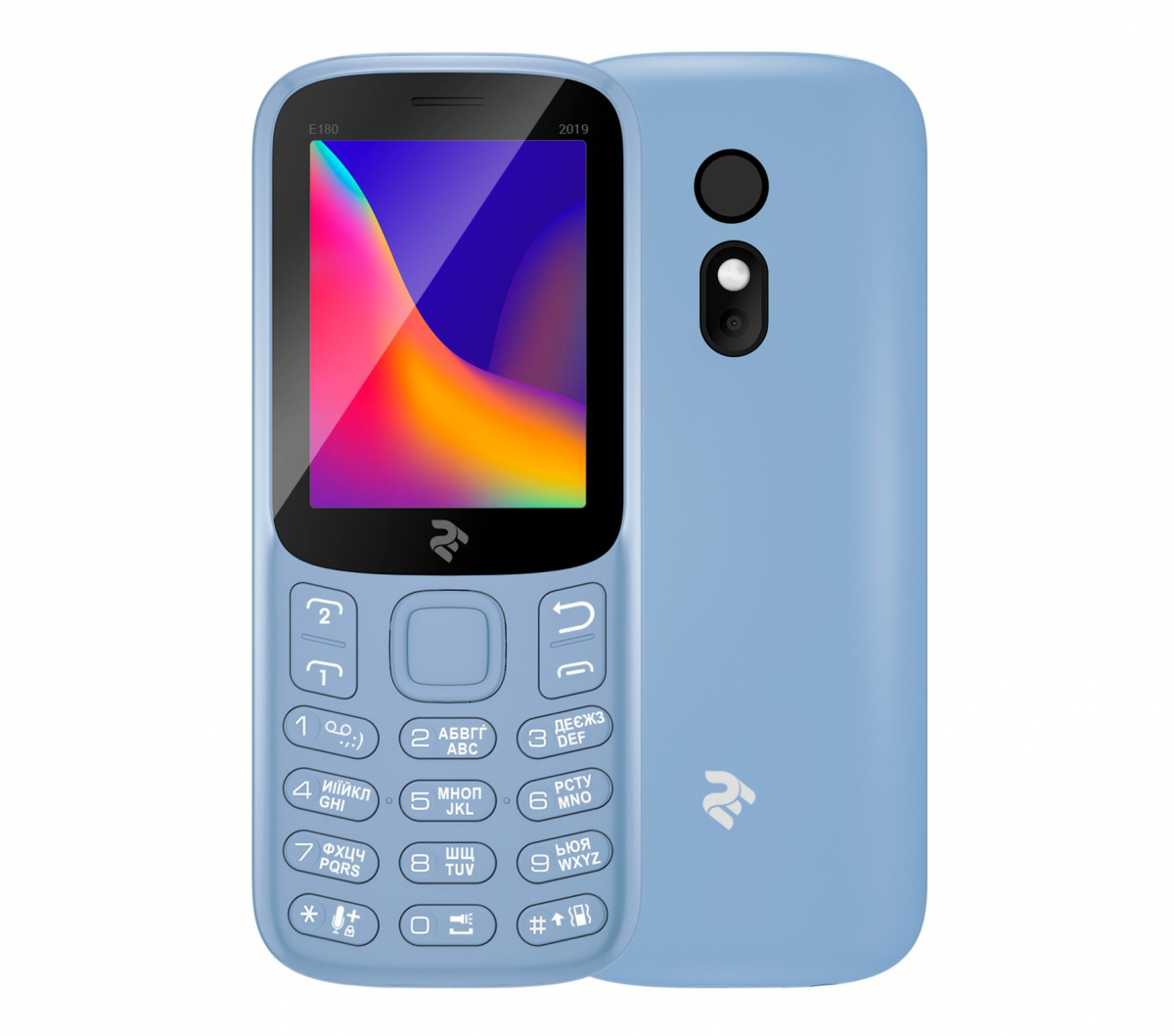 Мобильный телефон 2E E180 2019 DUALSIM City Blue