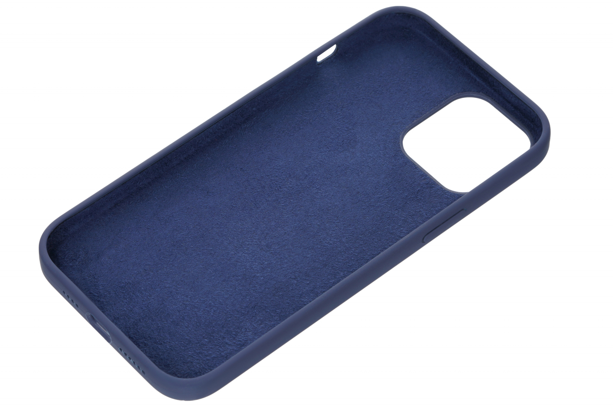 Чехол 2Е для Apple iPhone 12 Pro Max (6.7"), Liquid Silicone, Midnight Blue