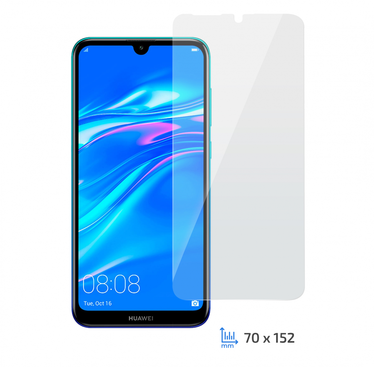 Защитное стекло 2E Huawei Y7 2019 2.5D Clear