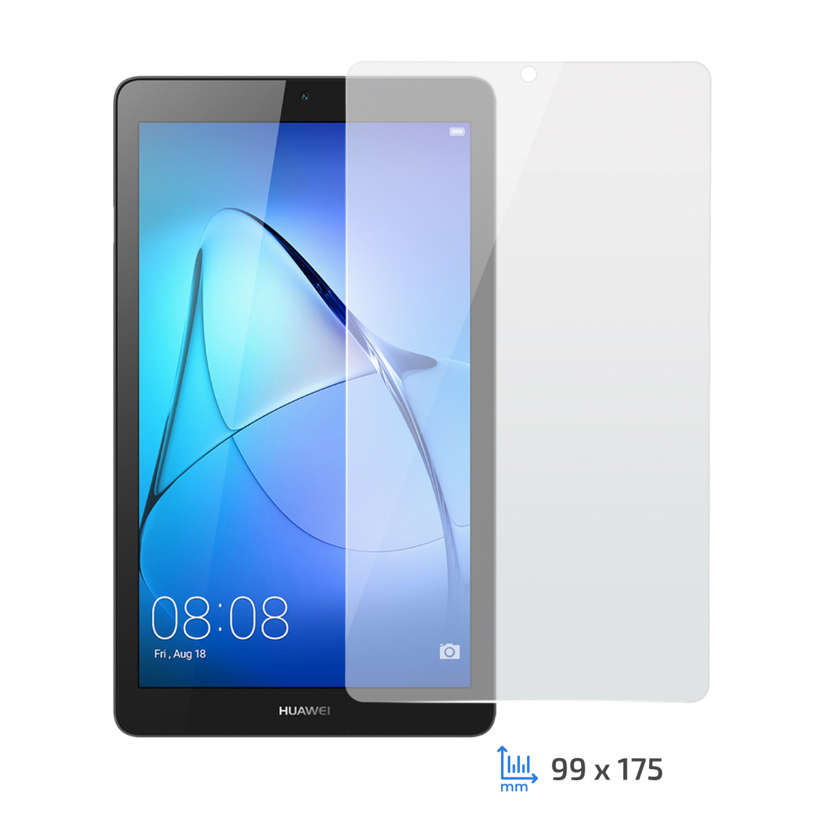 Защитное стекло 2Е HUAWEI MediaPad T3 7 7" (WiFi) 2.5D clear