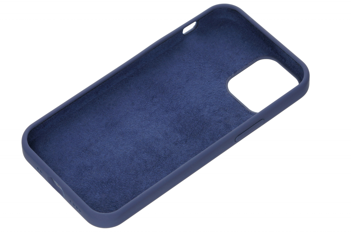Чехол 2Е для Apple iPhone 12 (5.4"), Liquid Silicone, Midnight Blue