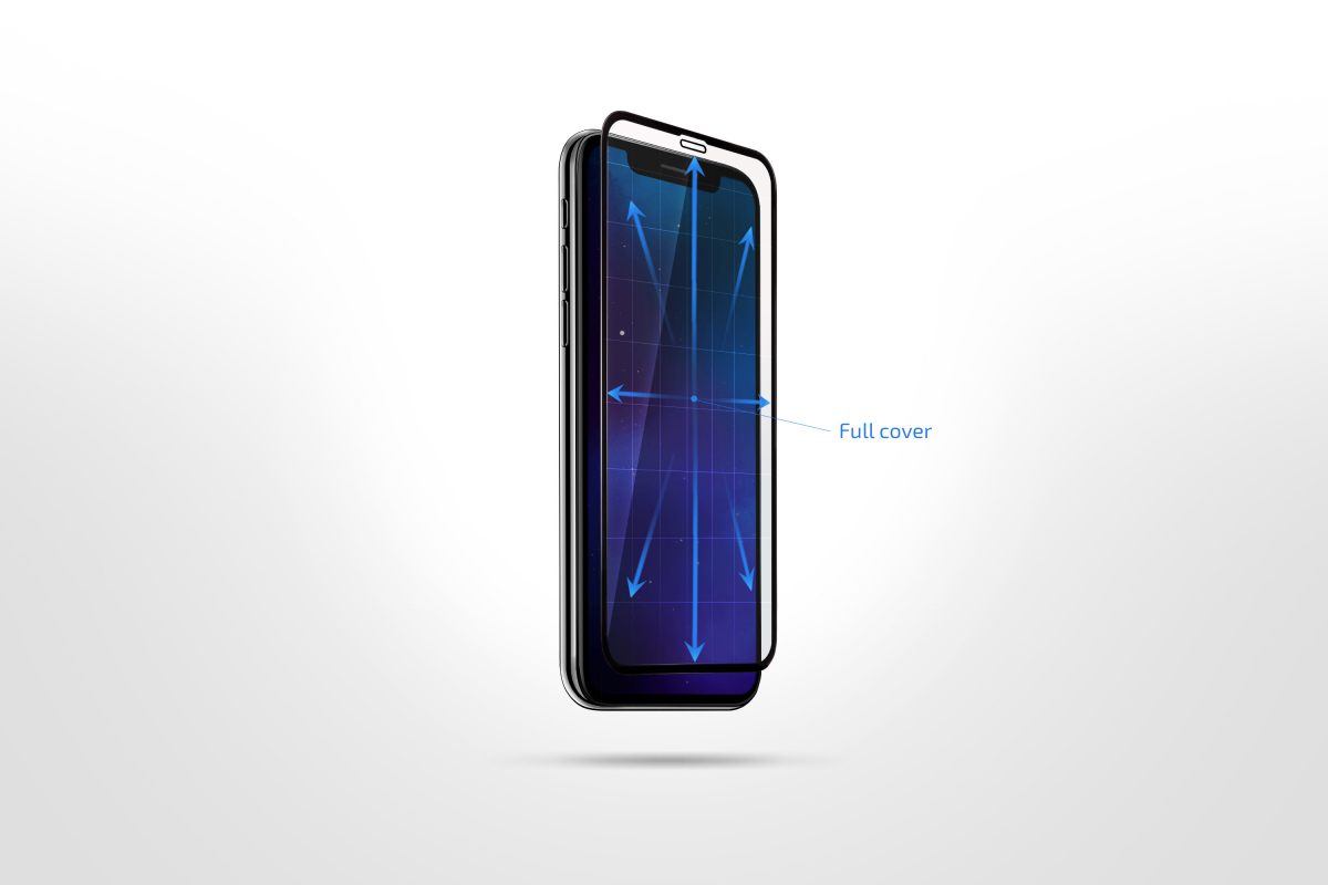Защитное стекло 2E Huawei P Smart 2019 /Huawei P Smart+ 2019 2.5D Black border FG