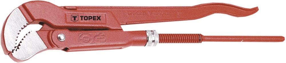 Ключ TOPEX трубный S-образный, 420 мм, 1.5 "