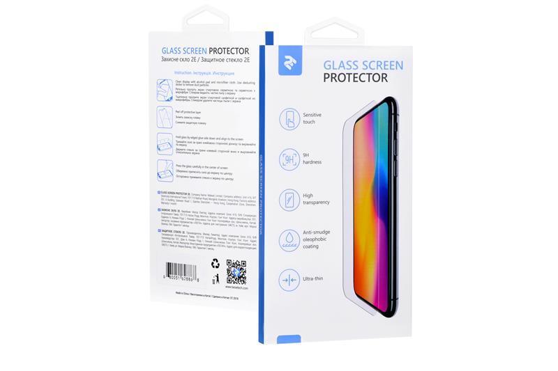 Защитное стекло 2E для Samsung Galaxy Note 20 , 3D EG, black border