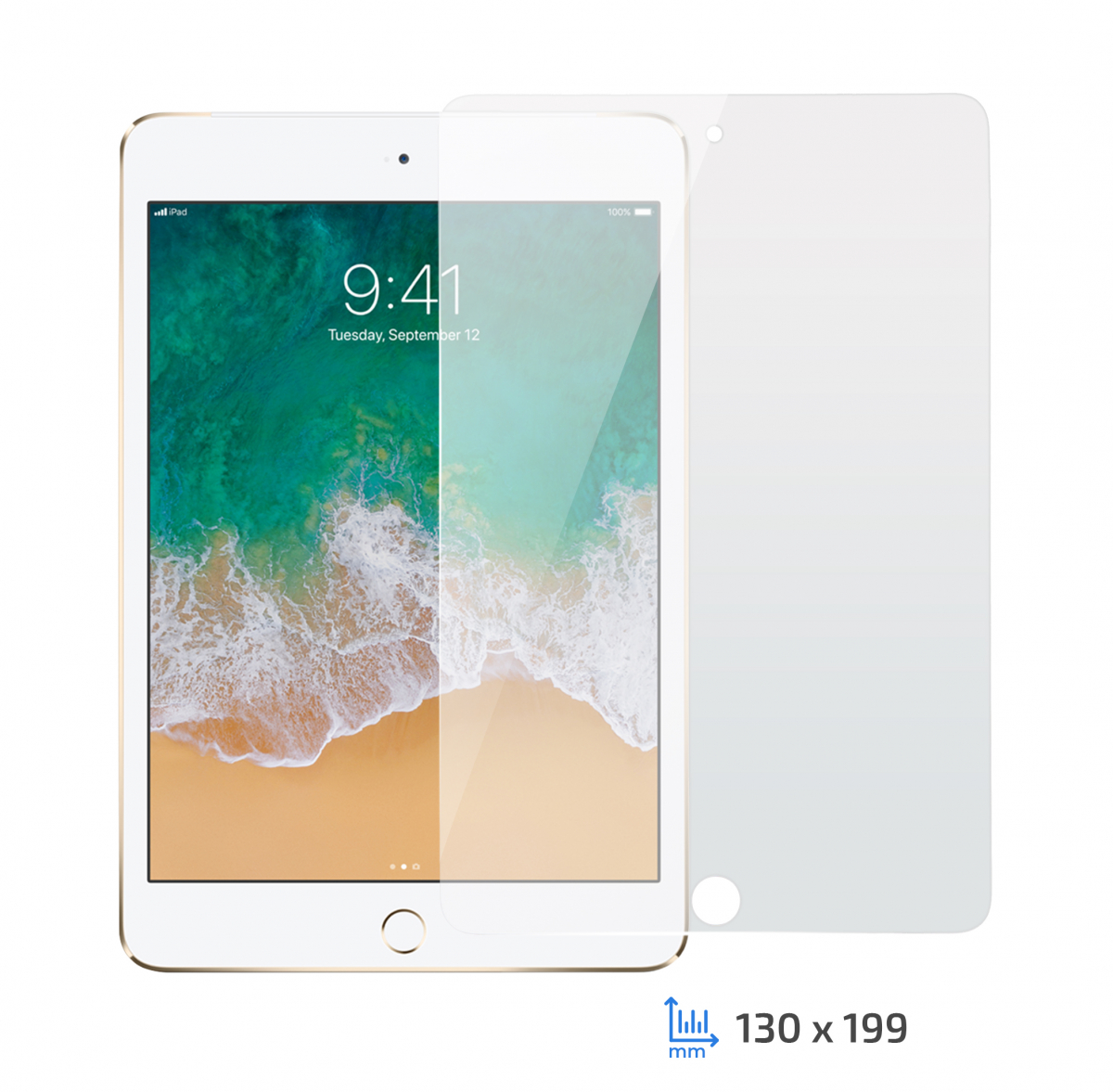 Защитное стекло 2Е Apple iPad mini 4 / Apple iPad mini 5 (2019) 7.9" 2.5D clear