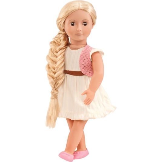 Лялька Фібі зі зростаючими волоссям і аксесуарами BD31028Z Our Generation (46 см)