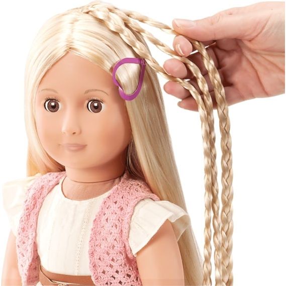Лялька Фібі зі зростаючими волоссям і аксесуарами BD31028Z Our Generation (46 см)