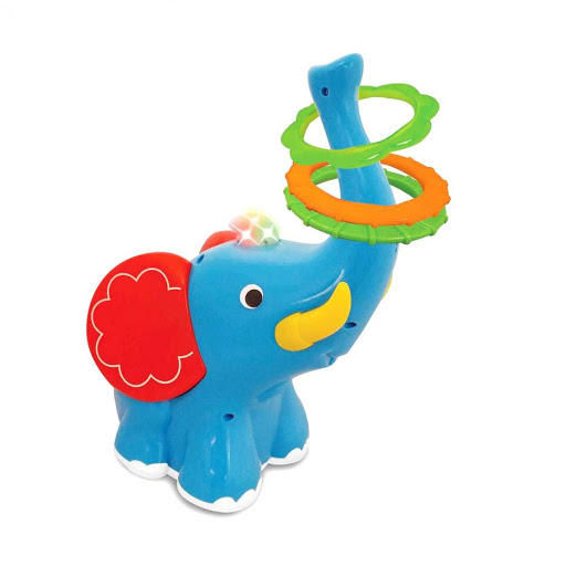 Іграшка-кольцеброс спритний слоненя
