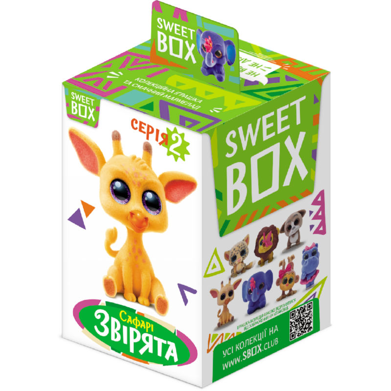 Sweet box Сафарі звірята | Світ бокс Звірята 2