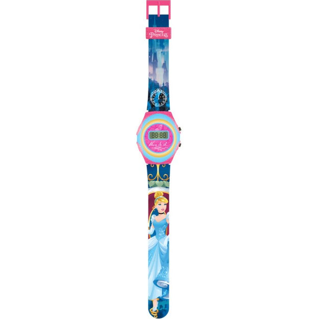 Часы Disney Princess (5 функций: месяц, дата, часы, минуты, секунды)
