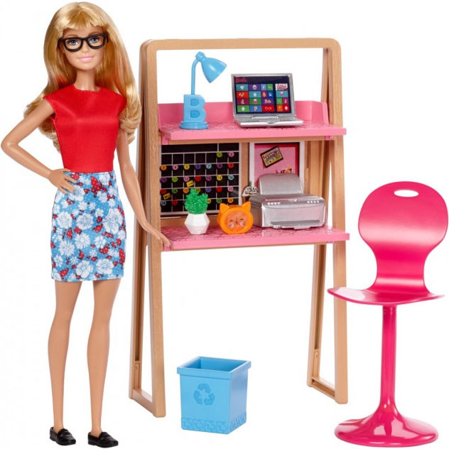 Набор мебели с куклой Barbie в асс.(3)