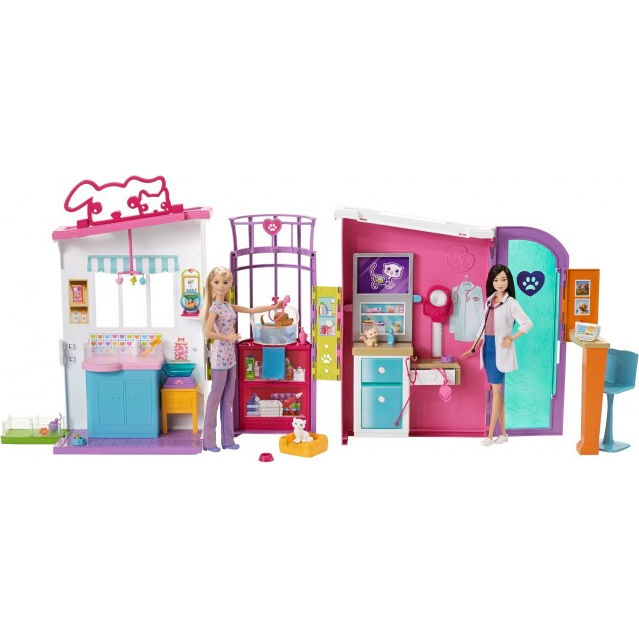Игровой набор Barbie Центр по уходу за домашними животными