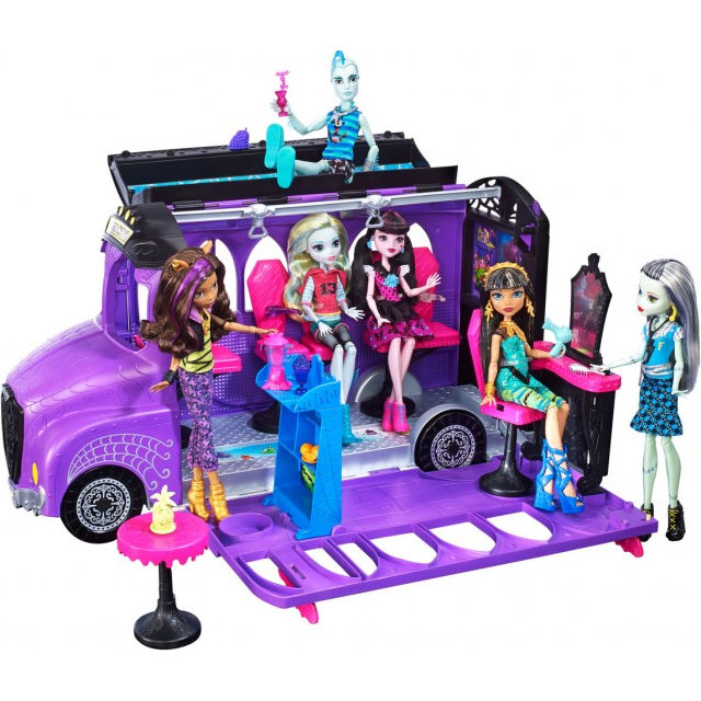 Крутезний шкільний автобус Monster High