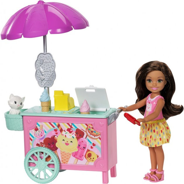 Игровой набор Barbie Угощение Челси и зверька в асс.(2)